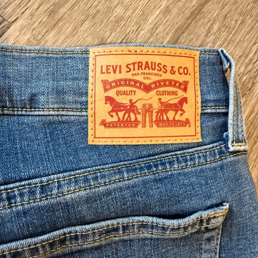Levi's Classic Straight Blue Jeans